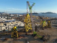 毫米级合龙！中联重科4000吨级履带吊完成英奇角项目关键吊装