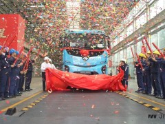 三一第10000台电动搅拌车正式下线